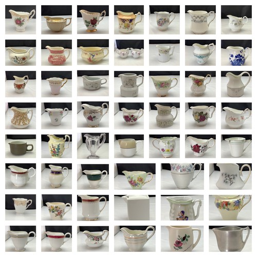Vintage china milk jug - milk,