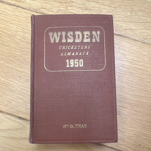 Wisden cricketers almanack - cricketers',