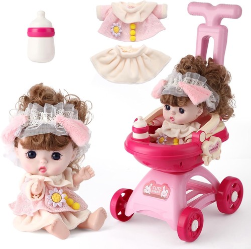 Girl toy doll stroller kids - toy, stroller，kids
