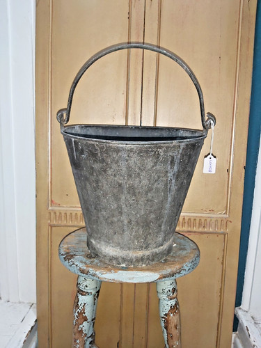 Vintage galvanised metal - vintage,