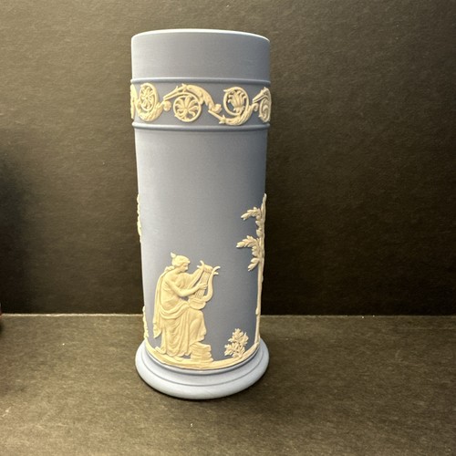 Wedgwood spill vase light blue - vase,