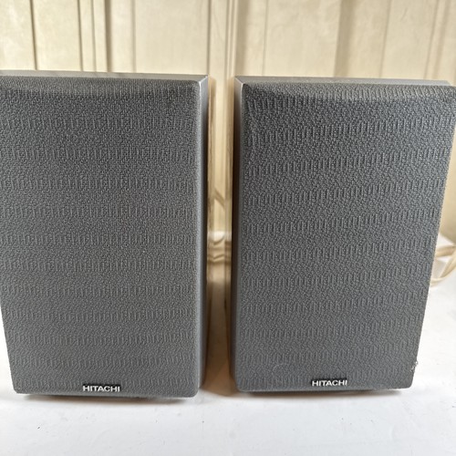 Hitachi bookshelf speakers 8ω - speakers,