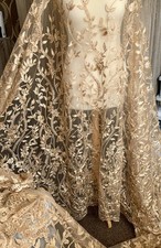GOLD EMBROIDERED BEADED BRIDAL