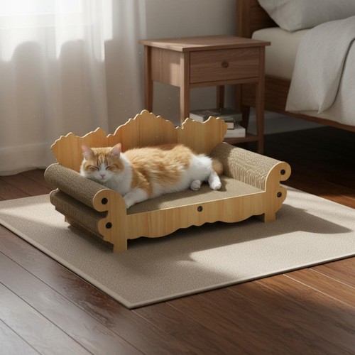 Chaise lounge cat scratcher - lounge,