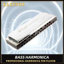 EASTTOP NE01 Bass Harmonica Ensemble Harmonica Professional Portable with Case