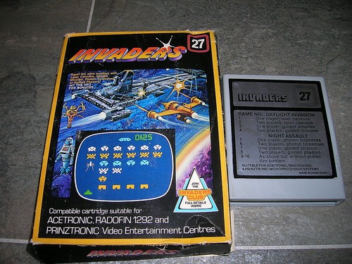 Invaders rare acetronic - invaders,
