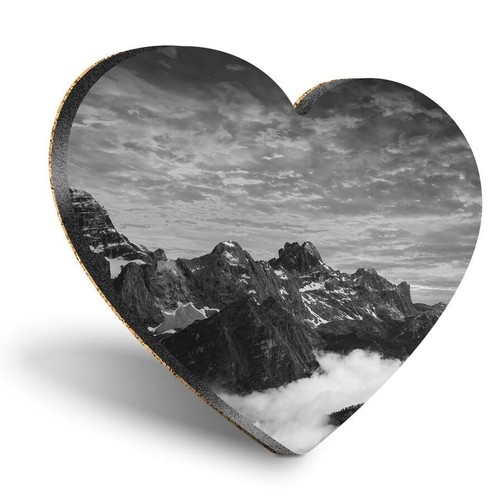 Heart mdf coasters - heart,