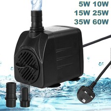 Submersible Water Pump Fish Tank Aquarium Feature Pond Fountain Garden Pump Mini
