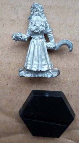 Talisman metal miniature - metal, druid