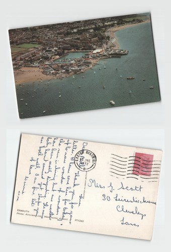 Postcard aerial view - view, of