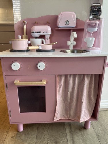 Toddler play wooden kitchen - toddler,