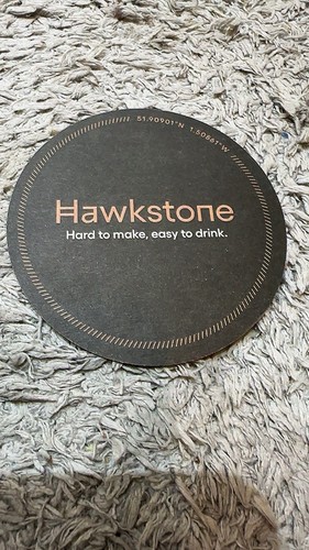 Hawkstone beer mat jeremy - mat,