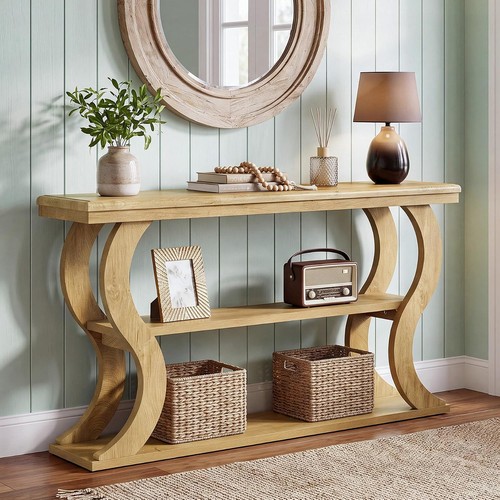 Farmhouse console table - 55",