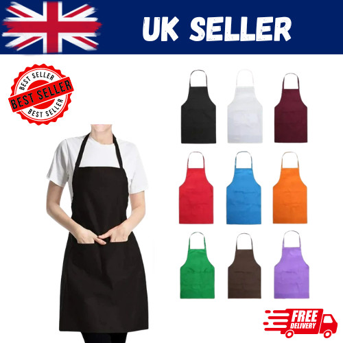 Plain kitchen apron - apron, chefs
