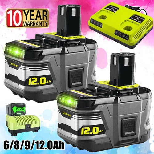 8ah 12ah 18v - battery, ryobi