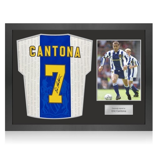 Eric cantona signed - eric, manchester