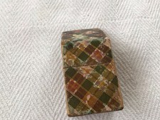 Aged Mauchline Tartan Ware