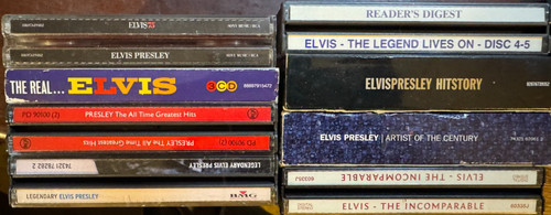 Huge elvis presley collection - huge,
