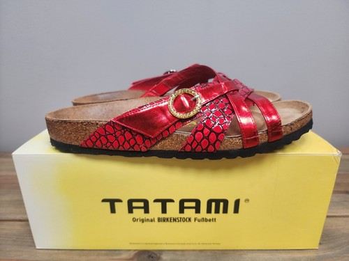 Tatami birkenstock red - by,