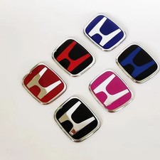 Car Steering Wheel Emblem For Honda Civic Accord City CRV Fit Hybrid H-Sticker