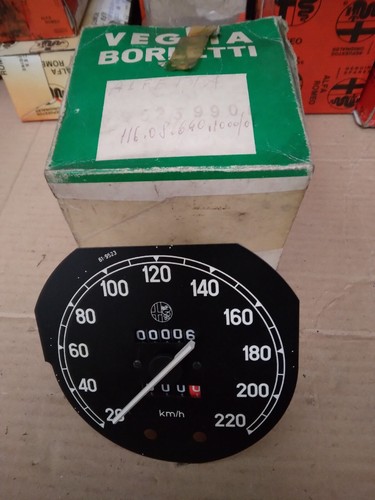 Alfa romeo alfetta - alfa, speedometer