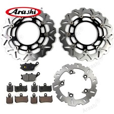 Front Rear Brake Discs + Pads