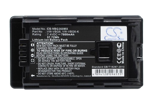 Battery for panasonic - 7.4v,