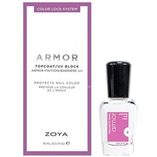 Zoya Armor Top Coat & UV Blocker - Protective Nail Polish Top Coat 15ml (ZTAR01)