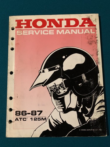 Honda atc 125m - honda, manual