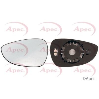Left exterior mirror glass - left,