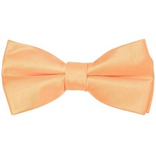 Pre Tied Peach Boys Bow Tie