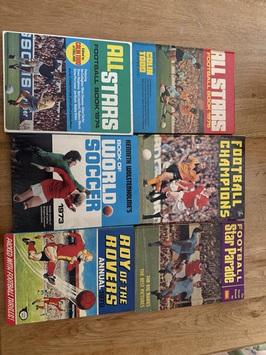 Football annuals bundle - football,