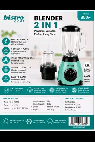 Bistro blender 2in juicer - 2in,