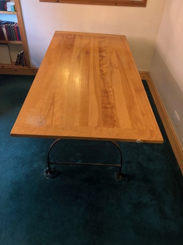 Large wooden dining table - large,