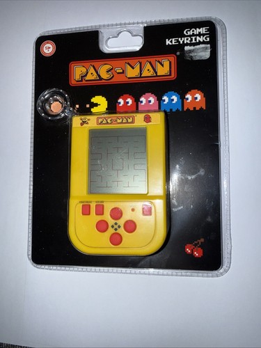 Pac man keyring electronic - pac-man,