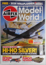 Airfix Model World magazine Dec '25 Vintage Classic Detailing 1/24 P-51D Mustang