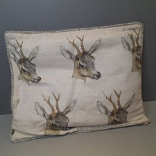 Moorland Stag Printed Cushion