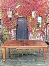 Antique Edwardian Rustic Joseph Fitter Art Nouveau Wind-out Kitchen Dining Table