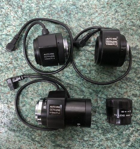 Pack cctv camera - of, lenses