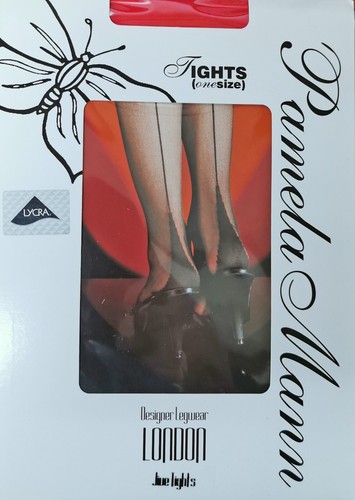 Retro seamed tights one size - seamed,