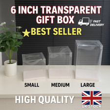 Christmas 6 Inch Clear