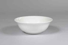 White bone china crockery