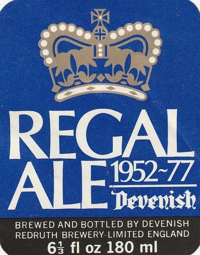 Beer bottle label devenish - beer,