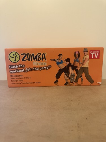 Zumba fitness dvd workout kit - fitness,
