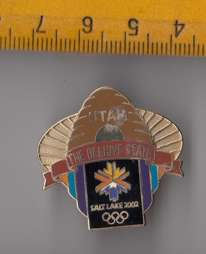 2002 olympic games pin badge - 2002,