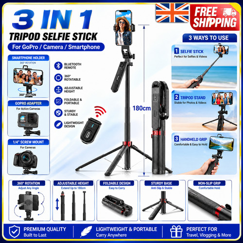 180cm selfie stick - 3,