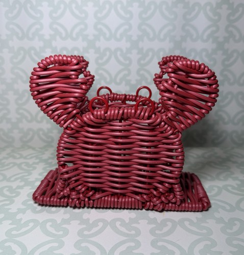 Rattan wicker crab napkin - rattan,