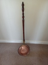 Antique Vintage Copper Bed Pan