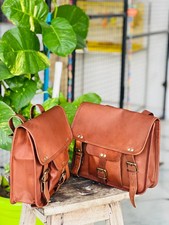 Leather Motorcycle Saddle