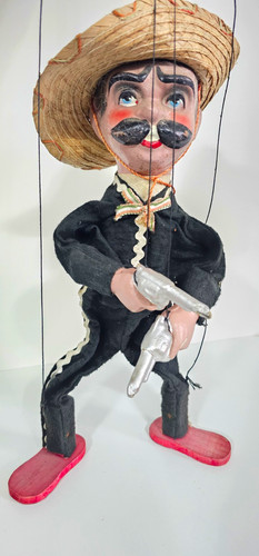 Vintage mexican marionette - mexican,